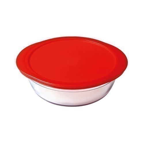 RECIPIENTE RED. OCUISINE C/TAPA ROJA COOK&STORE 1L